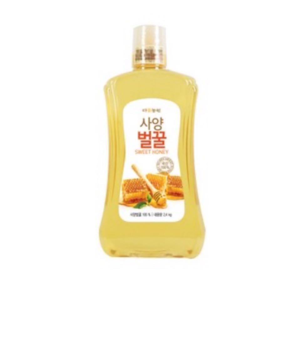 お得用サイズ2.4キロ韓国産はちみつ