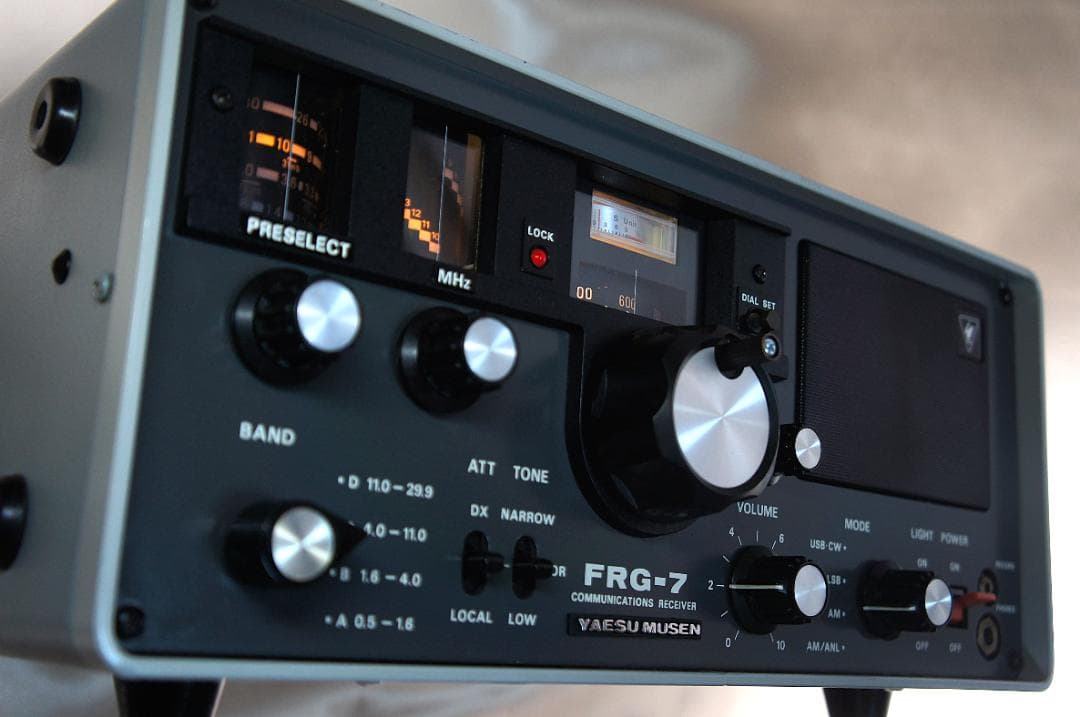 綺麗☆受信整備品☆YAESUヤエス☆FRG-7☆BCLラジオ☆通信型受信機