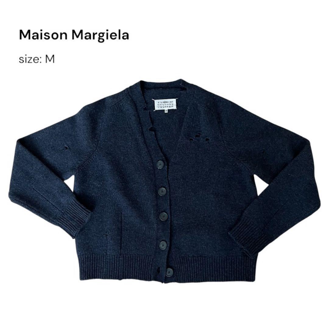 【美品】メゾンマルジェラ デストロイニット Mサイズ