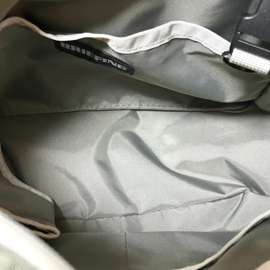 BRIEFING GOLF 2way カートバッグ ショルダー対応 グレー