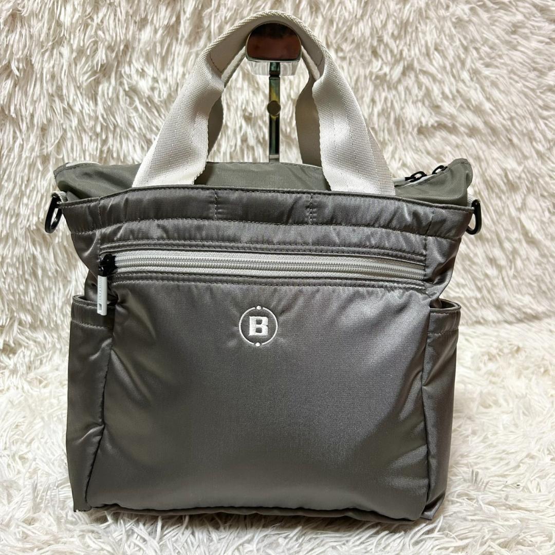 BRIEFING GOLF 2way カートバッグ ショルダー対応 グレー