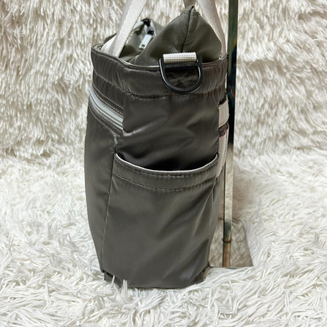 BRIEFING GOLF 2way カートバッグ ショルダー対応 グレー