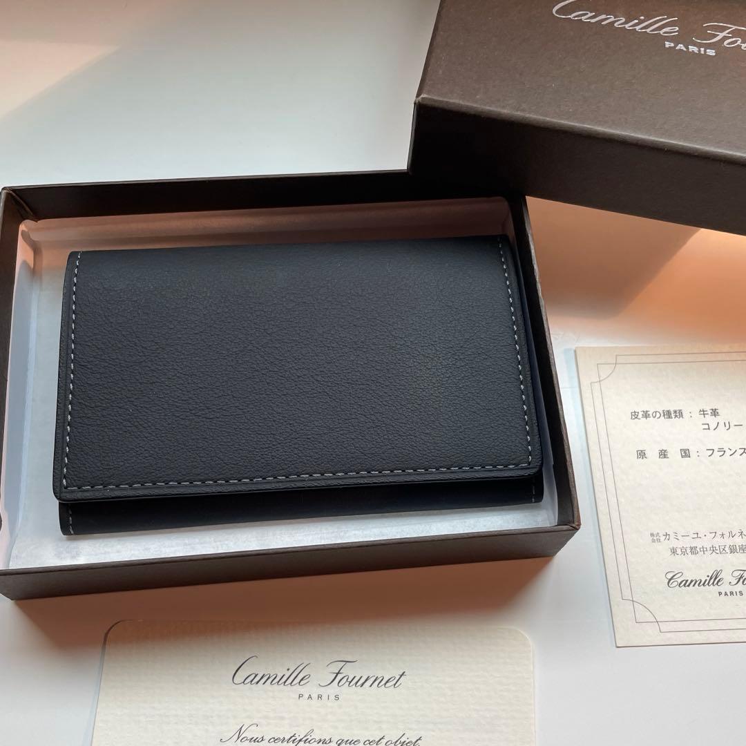 超レア カミーユフォルネ コノリーレザー 名刺入れ connolly