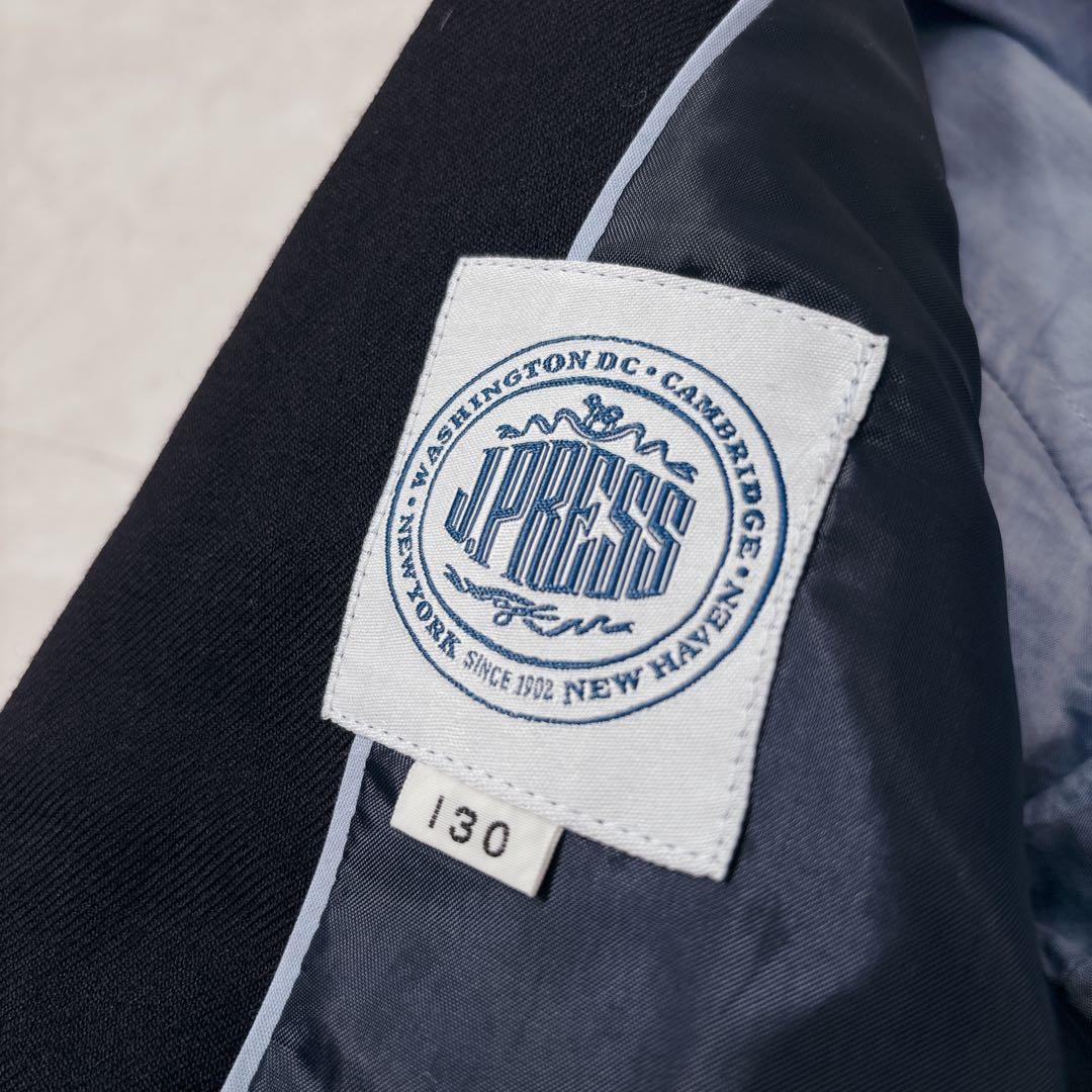 極美品★【130】J.PRESS フォーマル 4点 スーツ セット 金ボタン