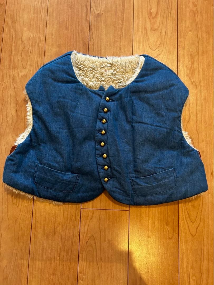 【極美品】kapital 裏ボアベスト