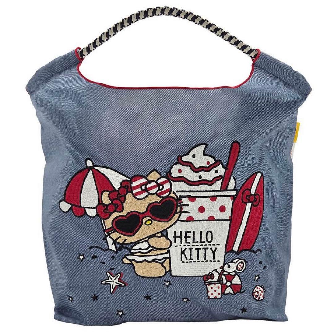 ボールアンドチェーン 日焼けキティ BEACH デニム