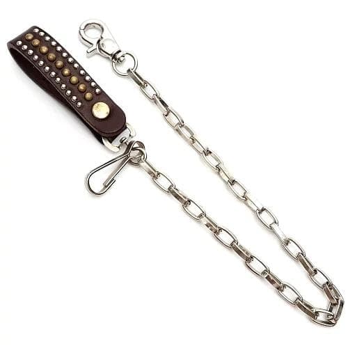 G06336 未使用品 HTC ウォレットチェーン ダークブラウン