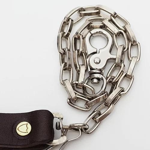 G06336 未使用品 HTC ウォレットチェーン ダークブラウン