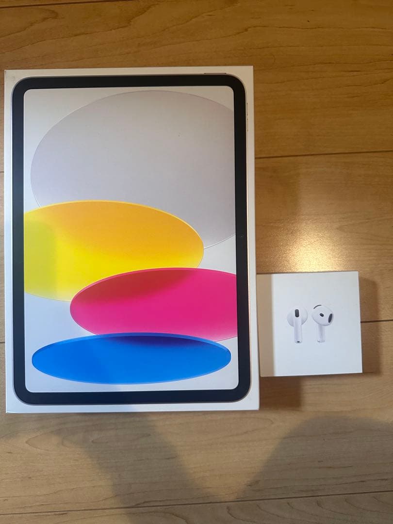 新品！未開封！ipad 11インチA16 128GBシルバー+airpods4