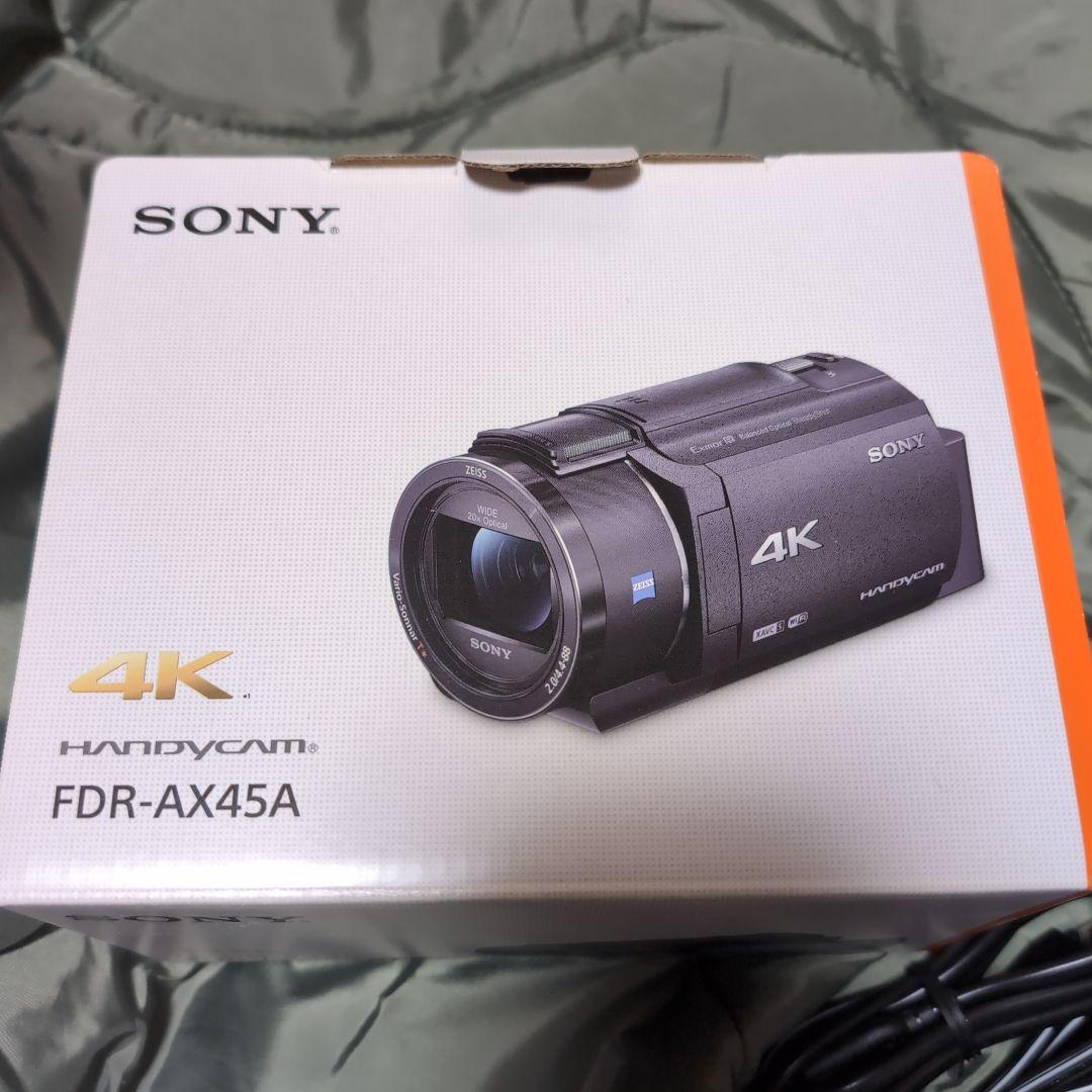 ビデオカメラ SONY HANDYCAM 4K FDR-AX45A