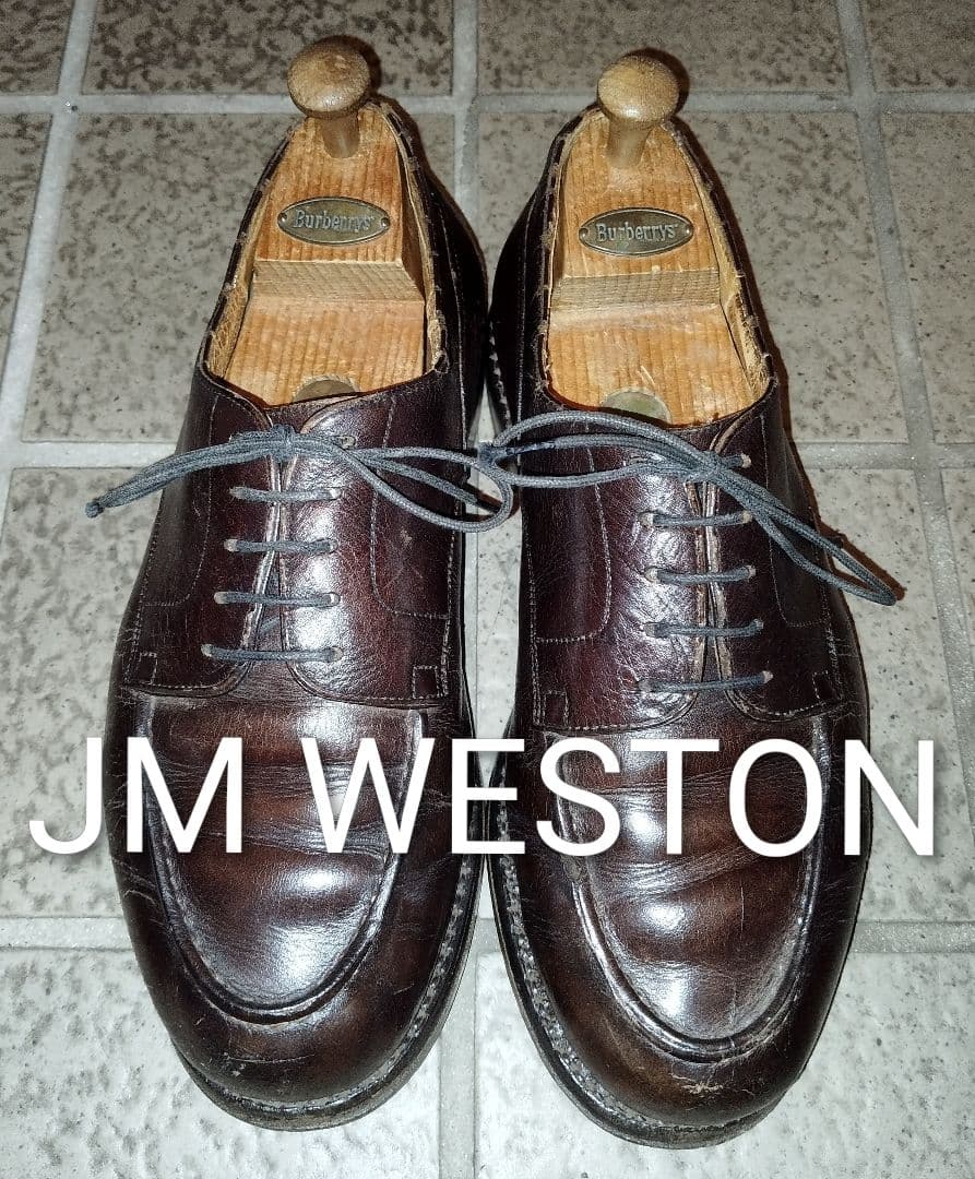 JM WESTON◇JMウェストン◇ゴルフ◇ダークブラウン◇24.5cm位◇格安