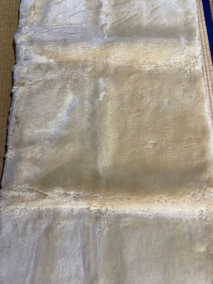 【新品】未使用ニチロムートンシーツ　ベージュ