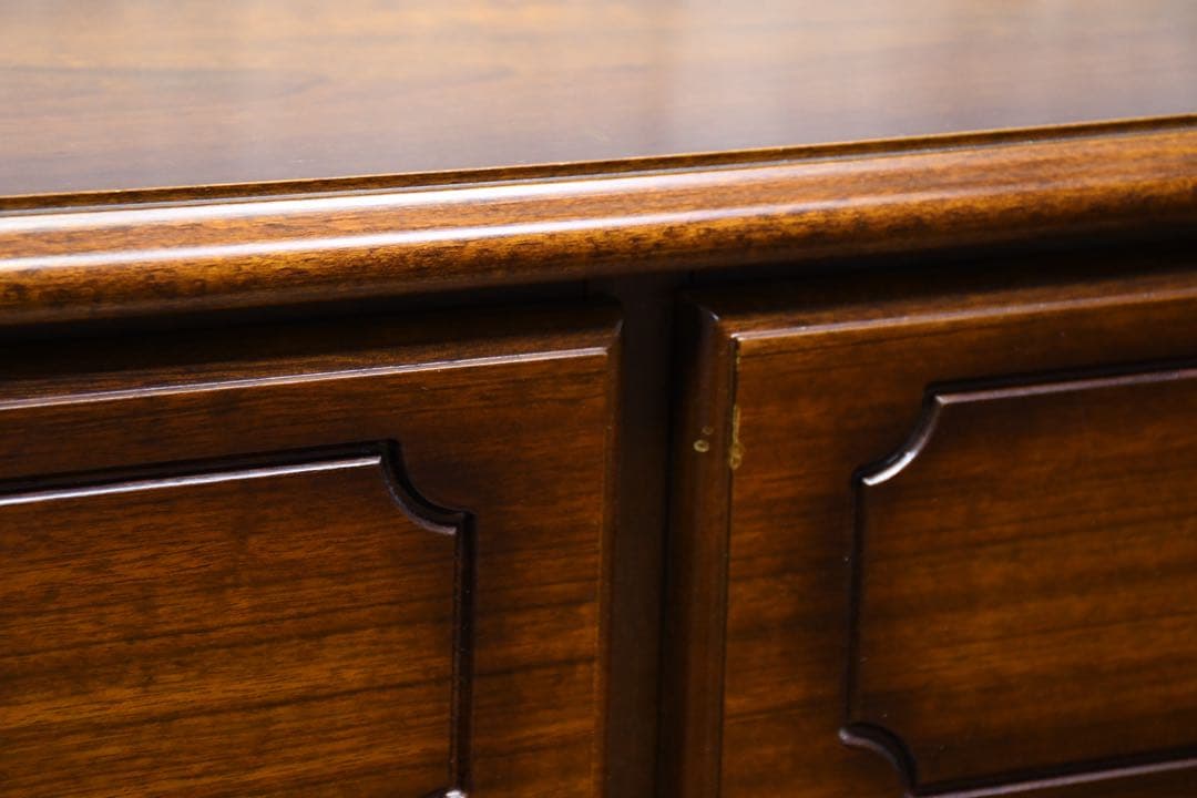 EGI64 カリモク コロニアル 2段 ローチェスト 整理タンス 引き出し