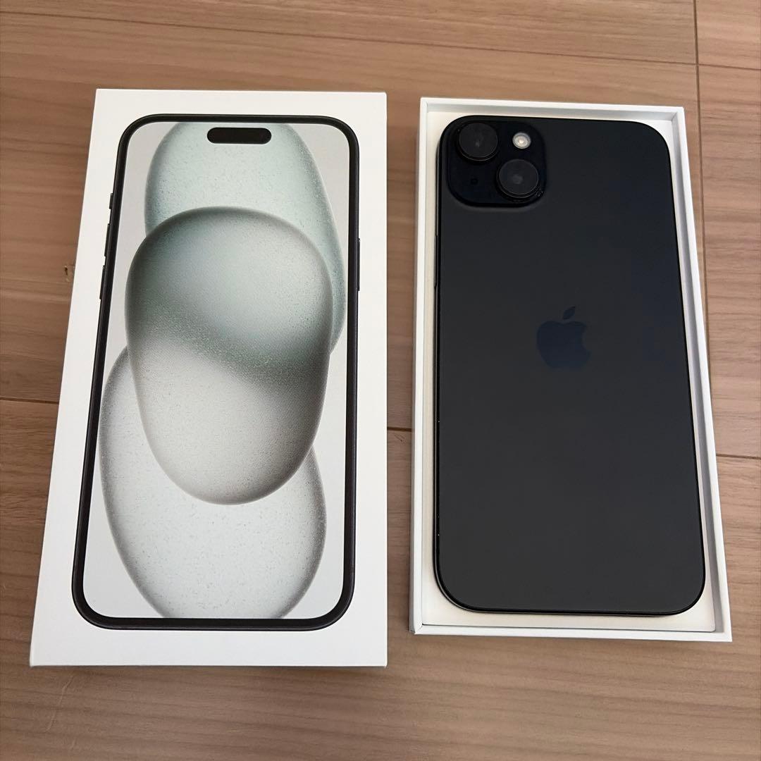 なかなかさん専用iPhone15Plus 128gb ブラック 最大容量90%