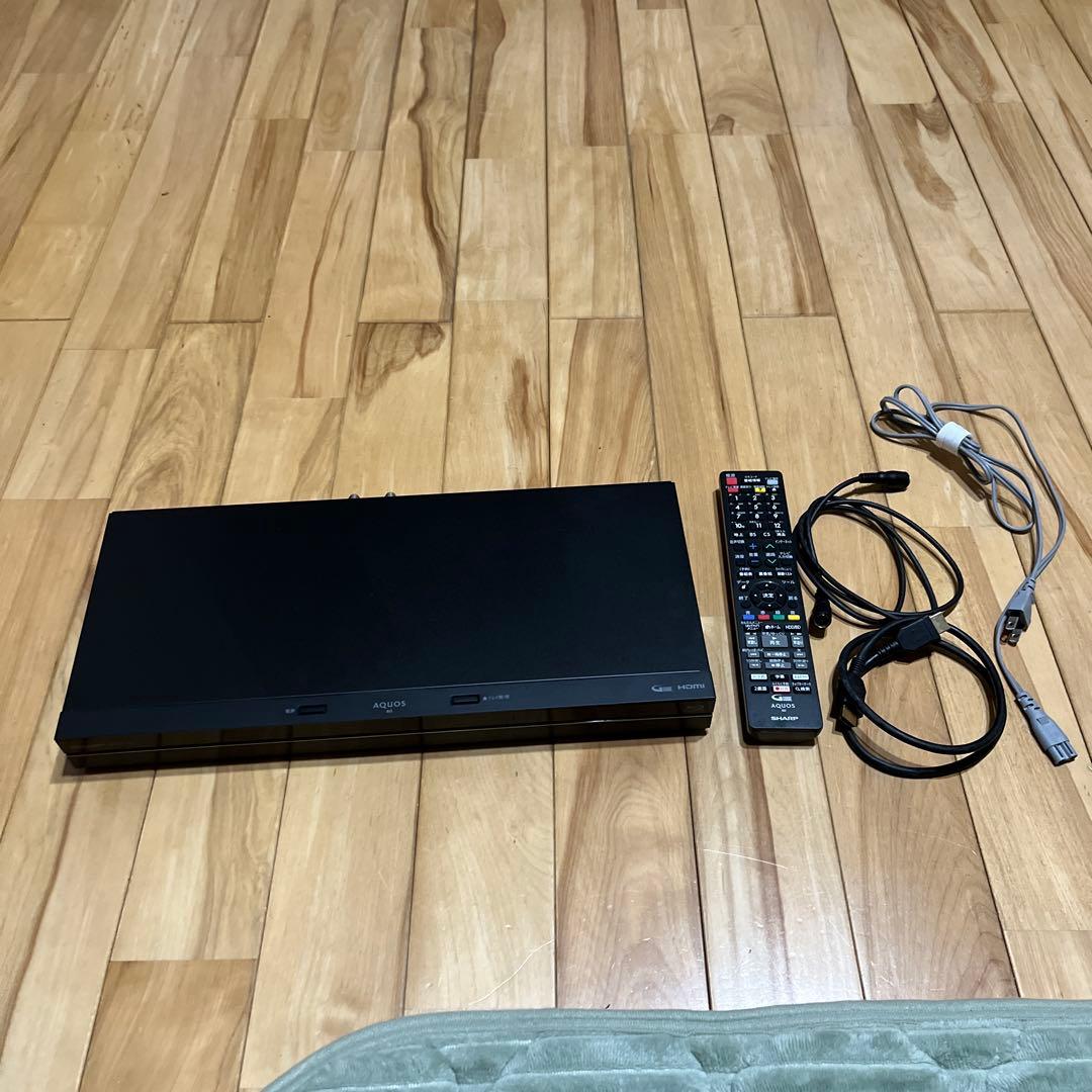 SHARP AQUOS ブルーレイレコーダー 本体