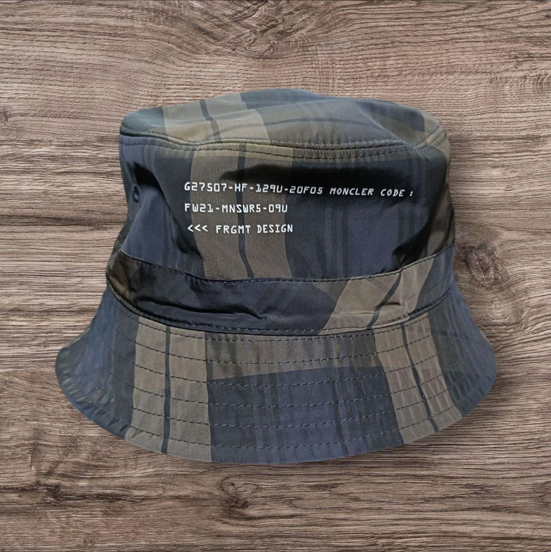 モンクレール ジーニアス 7 フラグメントデザイン バケットハット