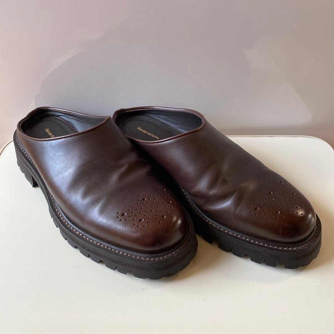 【中古品】 Hender Schemeコマンドーミュール サボサンダル サイズ４