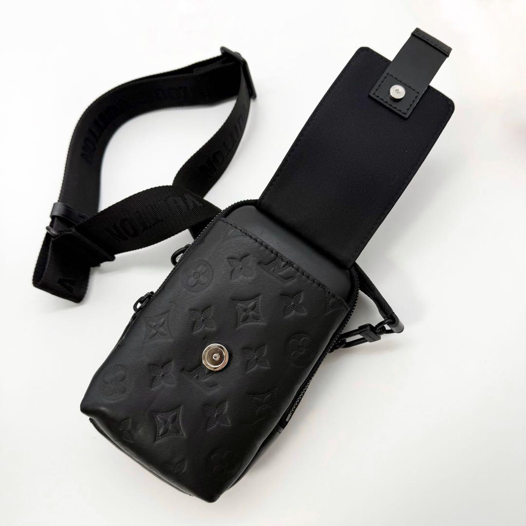 ✨超極美品IC内蔵✨ルイヴィトン モノグラム シャドウ ダブルフォン ショルダー