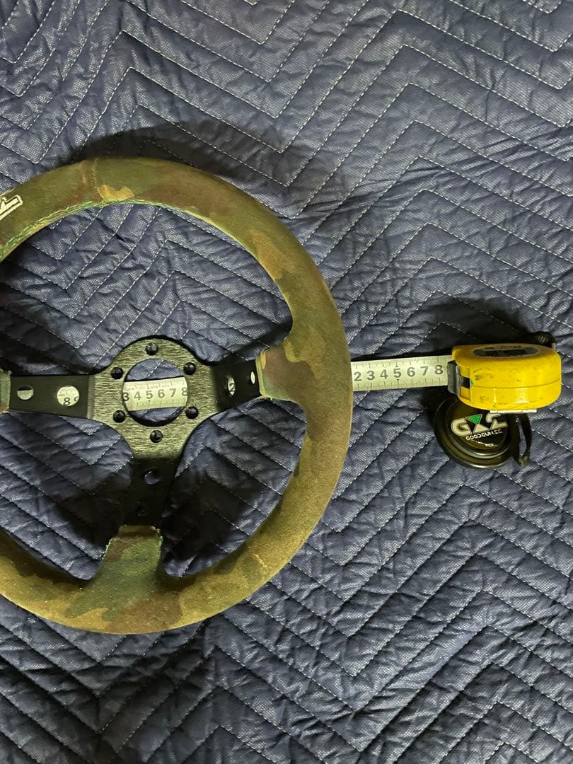 グッドガン　スエード ステアリングホイール 320mm