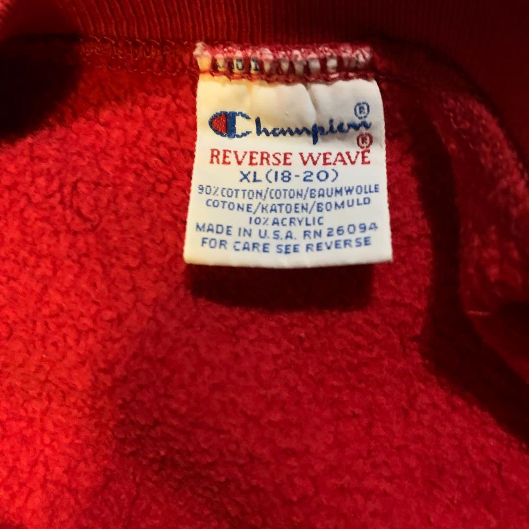 激レア！CHEVROLETコラボ　90sリバースウィーブ　バックプリント　XL