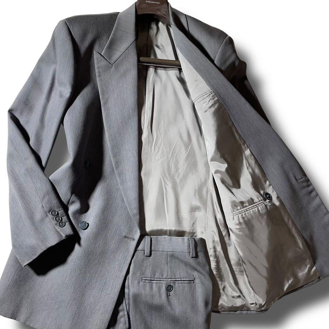 ✨️最高級羊毛/極美品✨️Giorgio Armani スーツ ダブルスーツ M