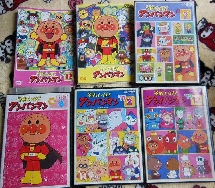 それいけ！アンパンマン DVDセット やきそばパンマン回まとめて34枚