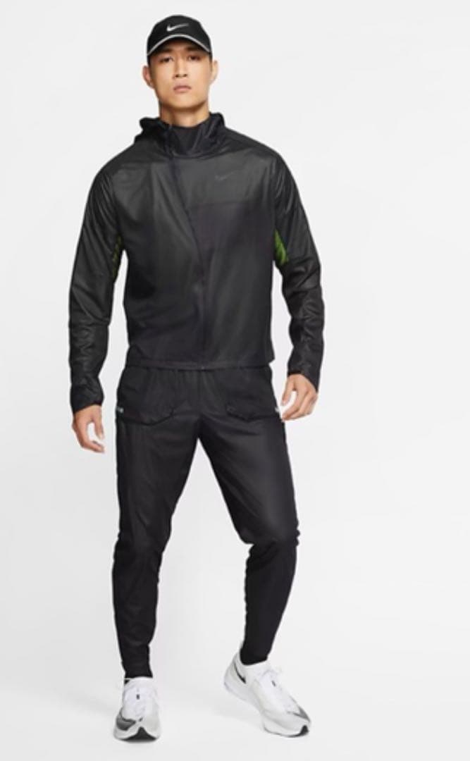 新品NIKE テックパック ランニングジャケット黒M