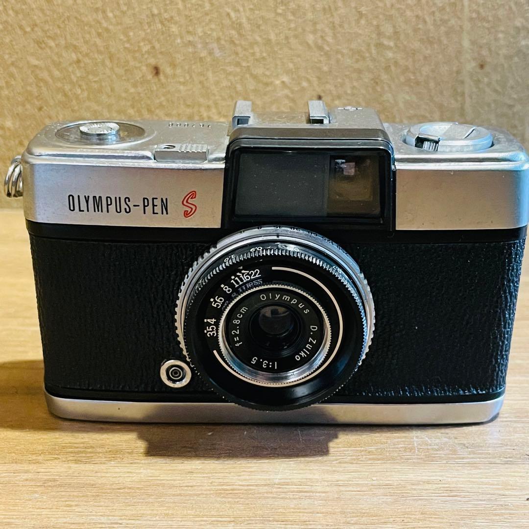 OLYMPUS オリンパス PEN-S レンズ D.ZUIKO フィルムカメラ
