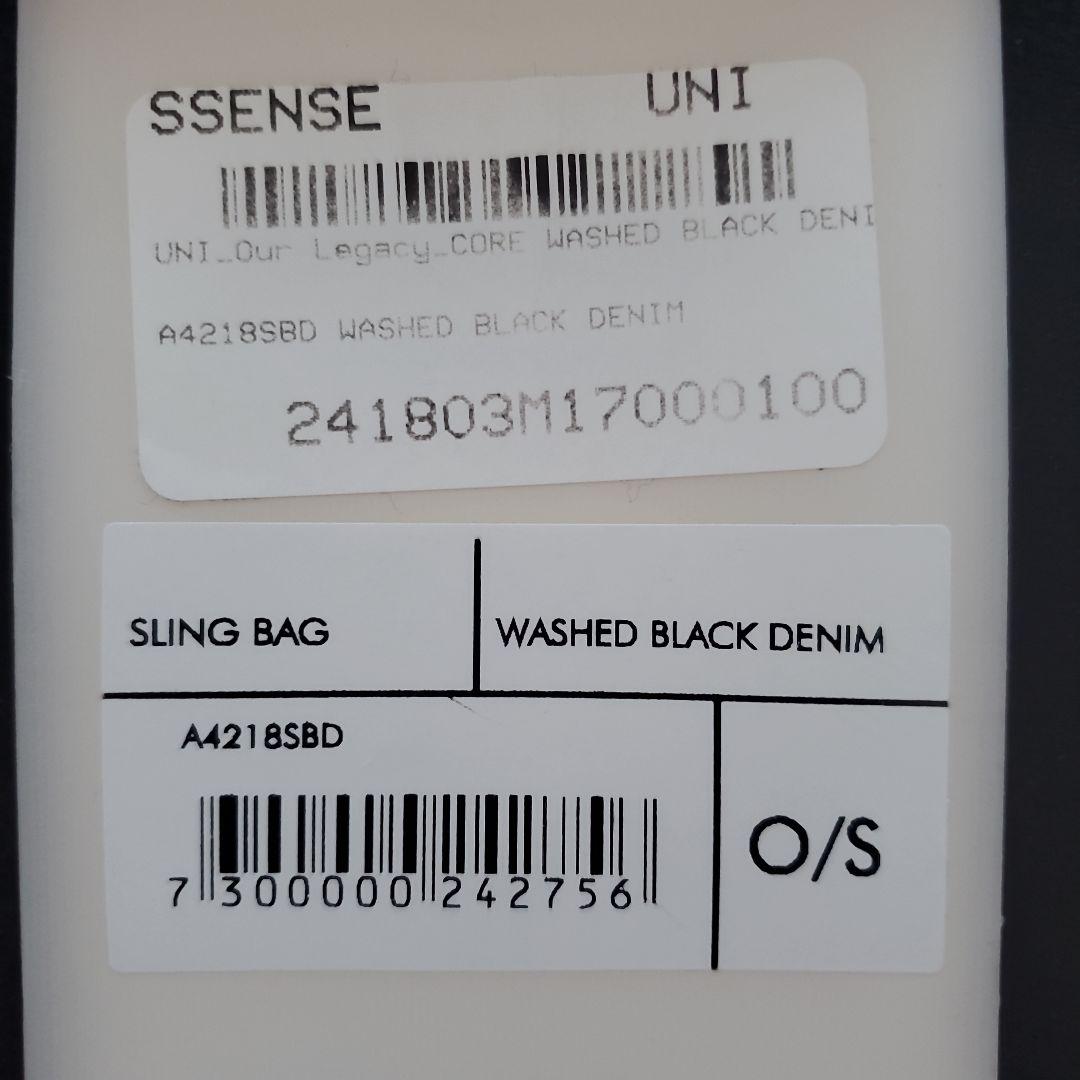 バッグ OUR LEGACY sling bag