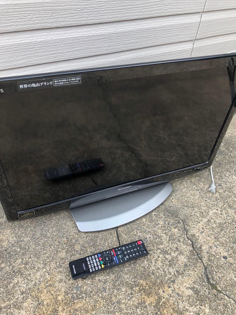 AQUOS 液晶テレビ 本体 リモコン付き