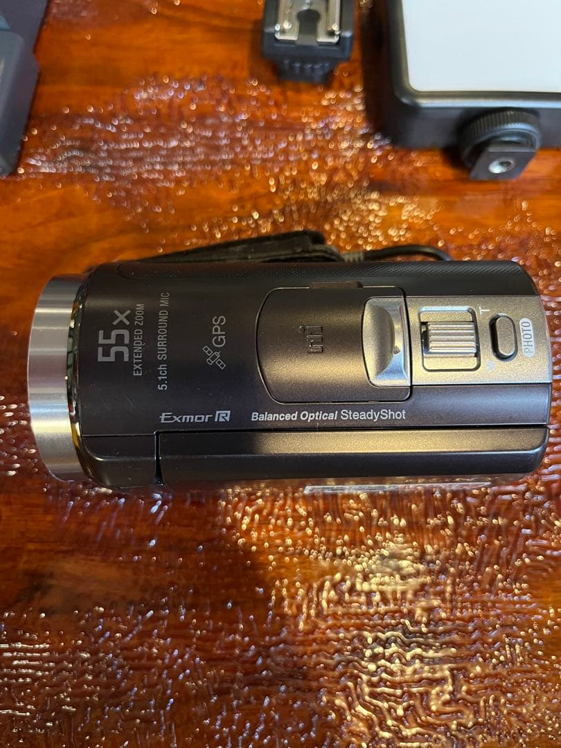 SONY HDR-cx430 55倍ズームビデオカメラ 本体と付属品　動作確認済