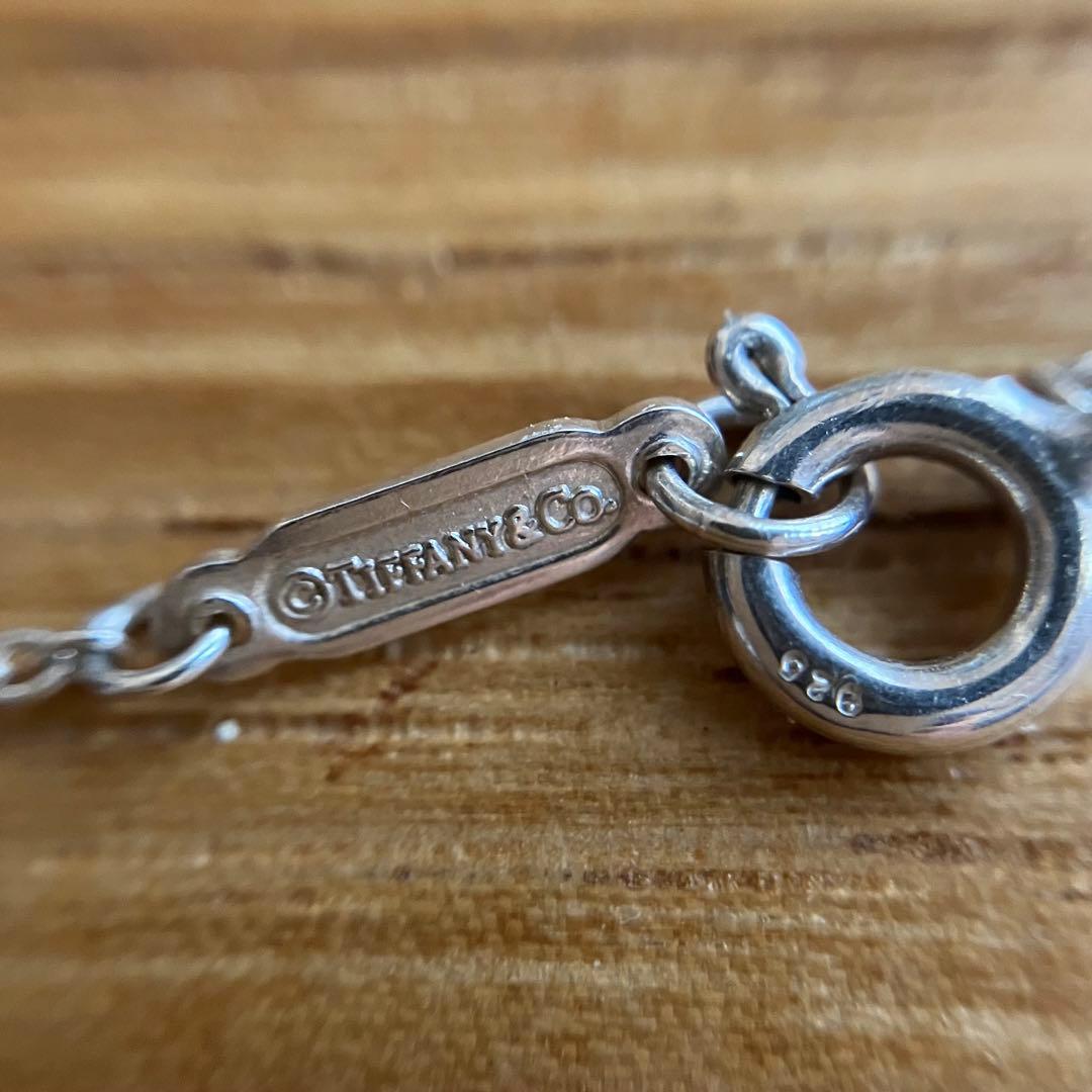 ジ*可様 TIFFANY&Co 1837 バーチャーム ネックレス シルバー