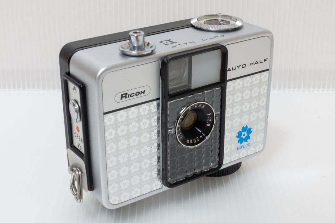①【美品・整備済品】RICOH AUTO HALF E EXPO'70大阪万博
