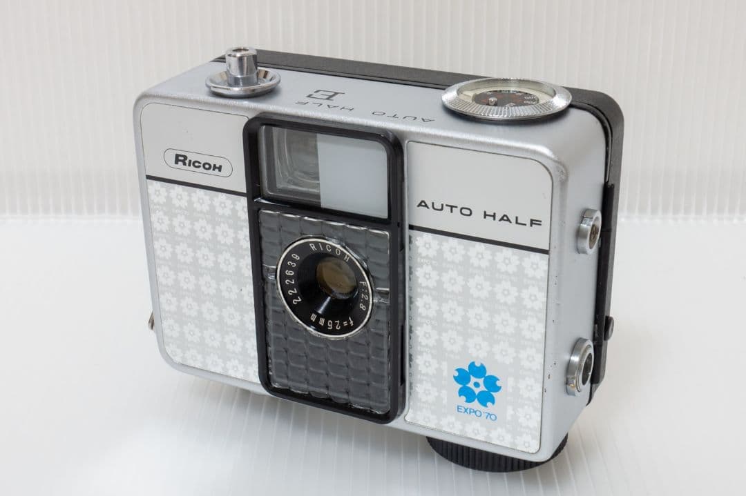①【美品・整備済品】RICOH AUTO HALF E EXPO'70大阪万博