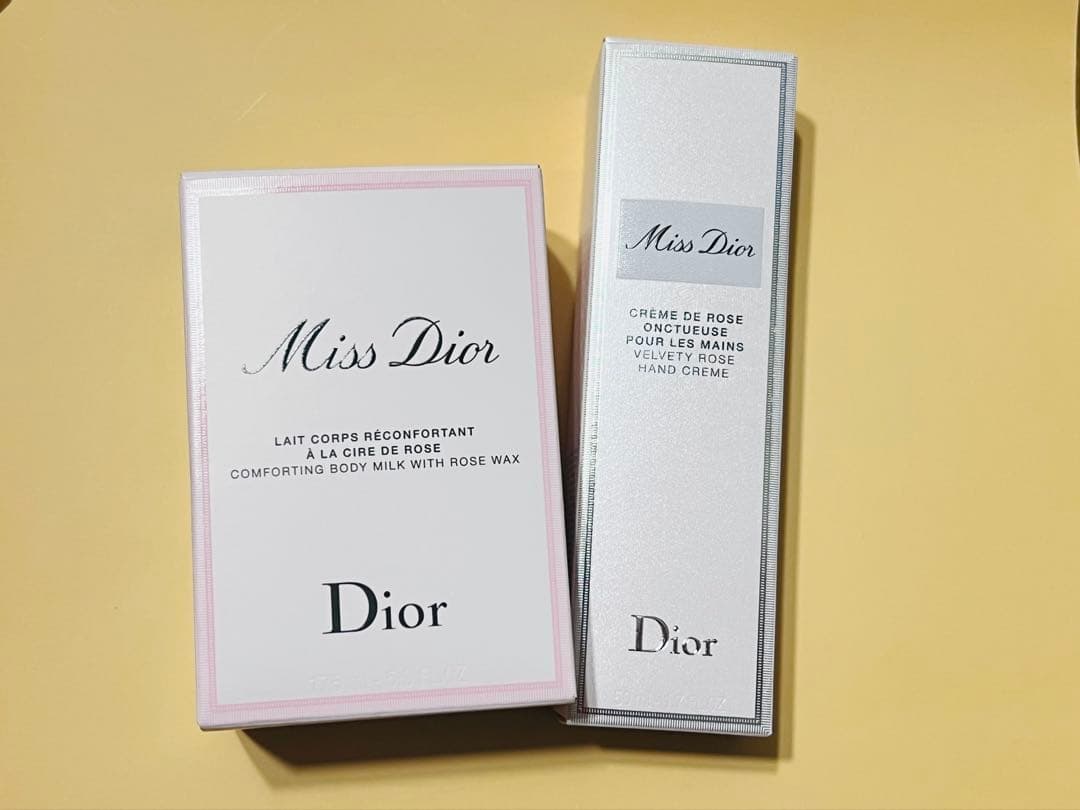Miss Dior ミスディオール ボディミルク ハンドクリームセット 未使用
