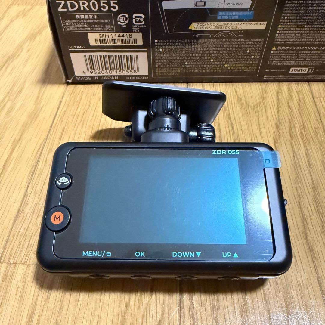 COMTEC ZDR055 ドライブレコーダー　GPS機能付き