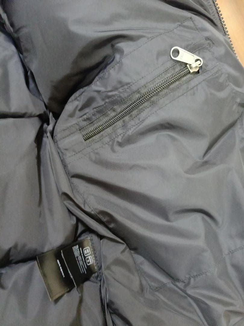 美品L ノースフェイス　ヌプシ ブラック 700fill ダウンジャケット