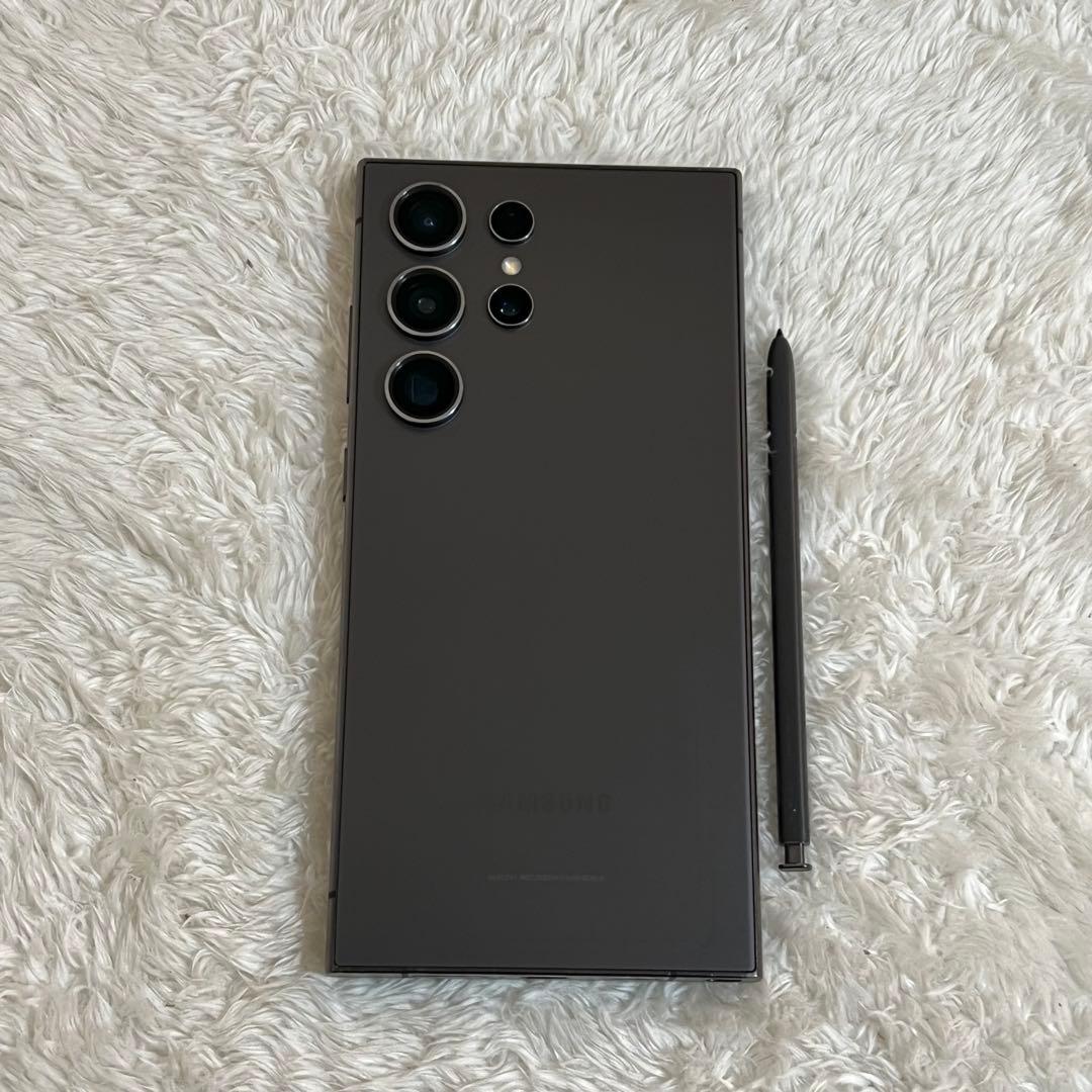 ★Galaxy S24 ultra 512GB チタニウムブラックj24