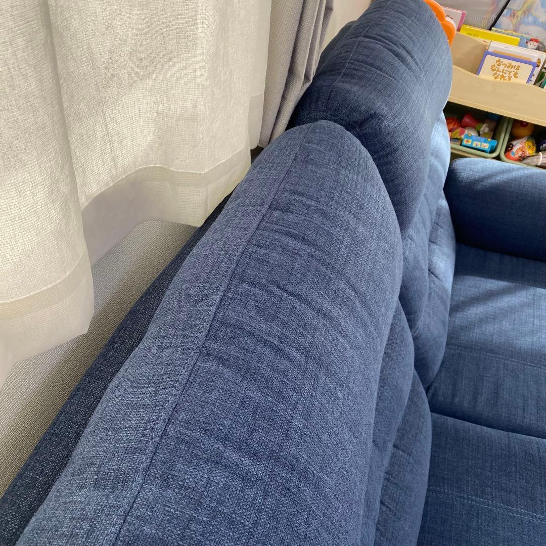 2人用電動布張りリクライニングソファ(ビリーバー3 NV 布) ニトリ