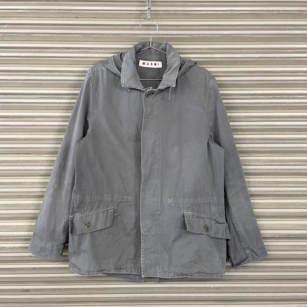 ジャケット・アウター marni hooded mods coat jacket archive