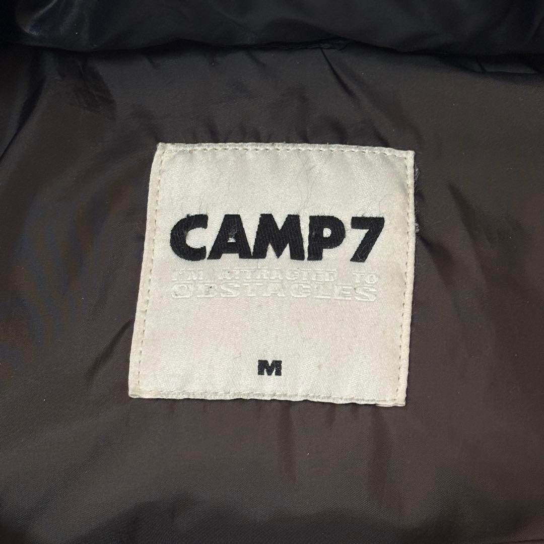 CAMP7 ダウンジャケット M 短丈 Y2K ファー付 お兄系　ギャル男