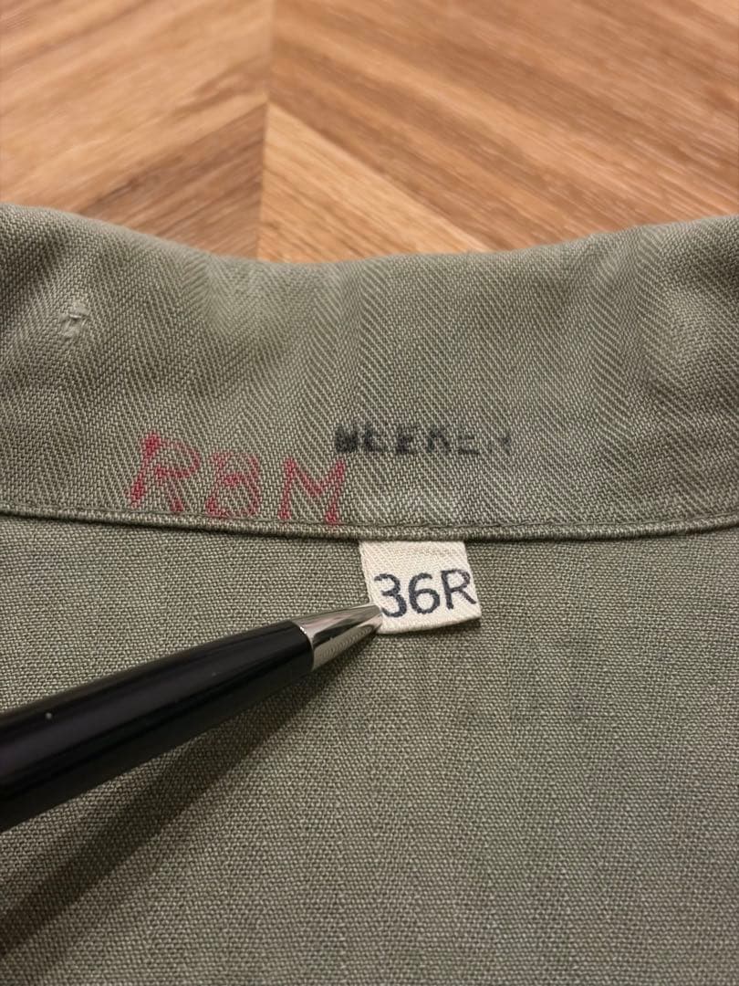 40s US ARMY M-43 ヘリンボーンツイルジャケット 13スター 米軍