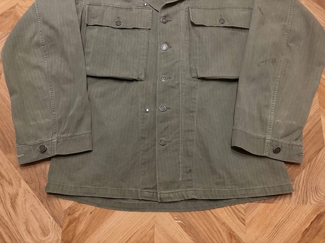 40s US ARMY M-43 ヘリンボーンツイルジャケット 13スター 米軍