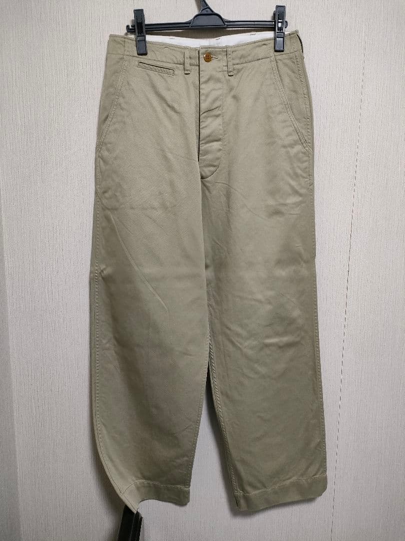 CIOTA スビンコットンウエポンチノパンツ 4