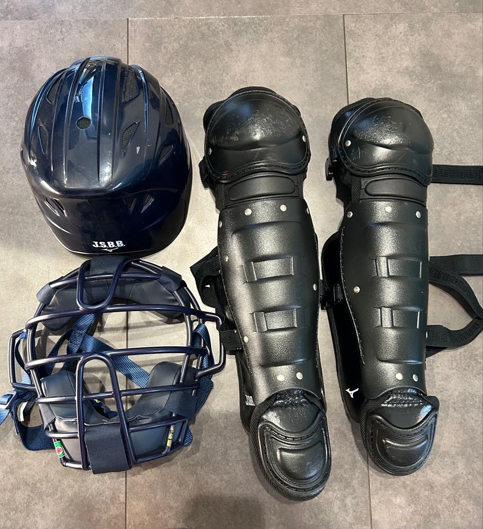 キャッチャー防具3点セットSサイズ
