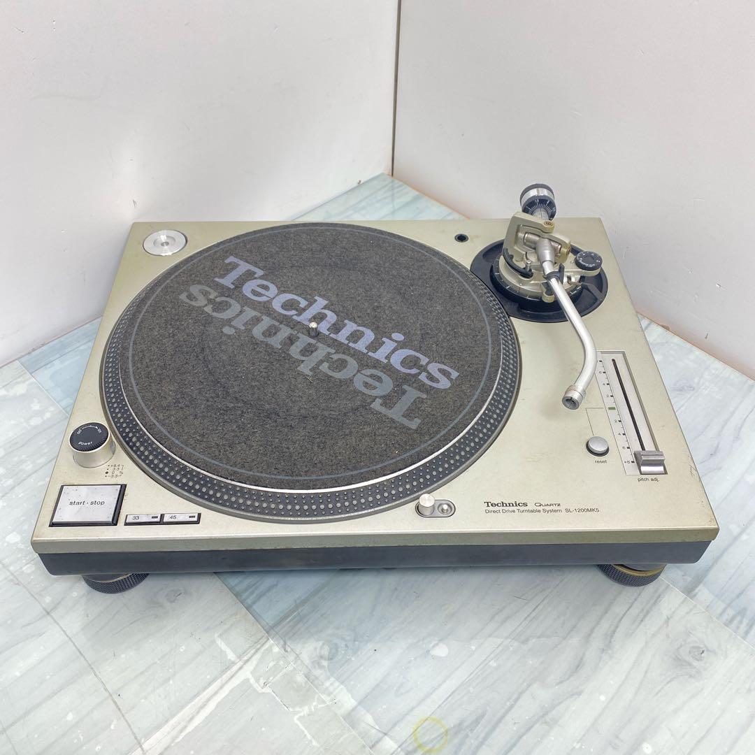 Technics テクニクスSL-1200MK5 レコードプレーヤー 動作品