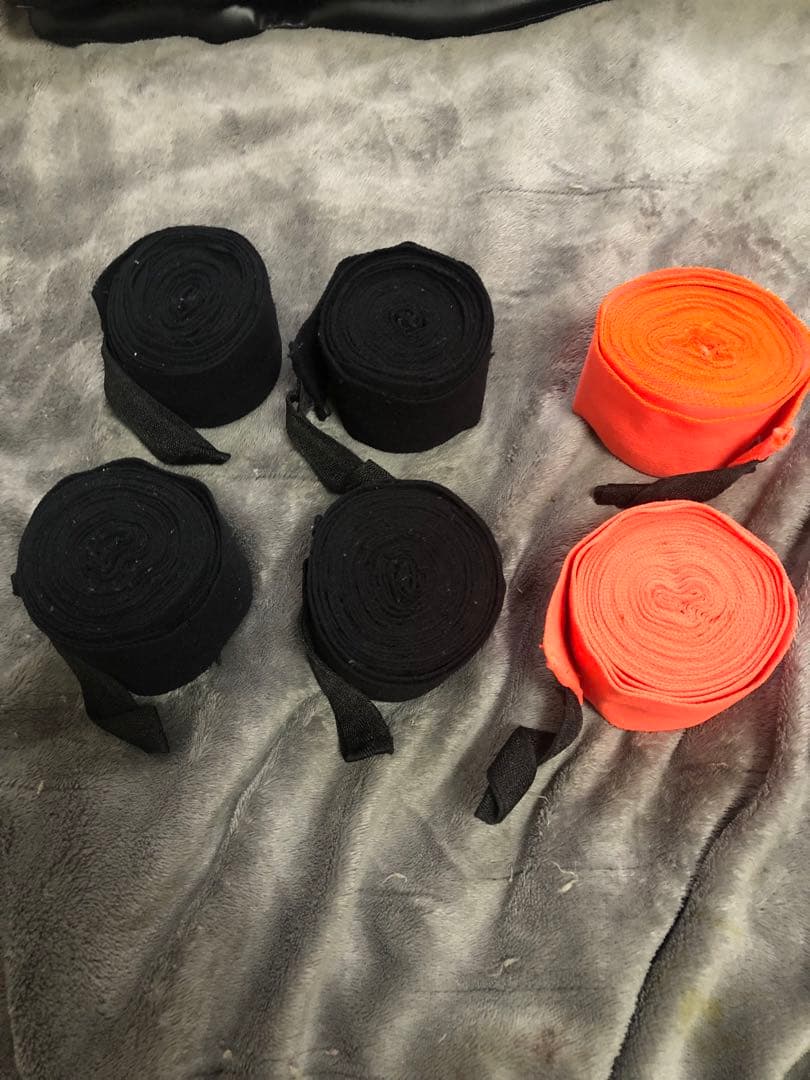 TWINS SPECIAL ボクシンググローブ 赤16.OZ バンテージ6点