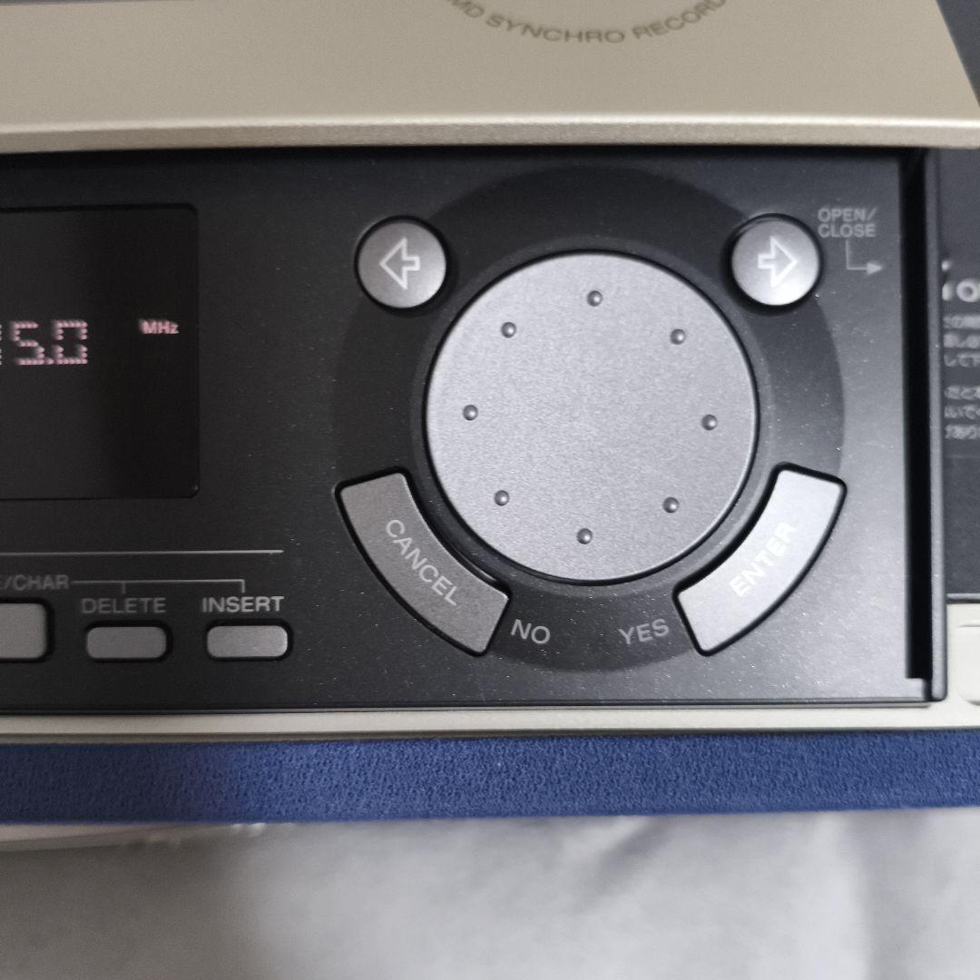 ソニー パーソナルミニディスクシステム「ZS‑M5」