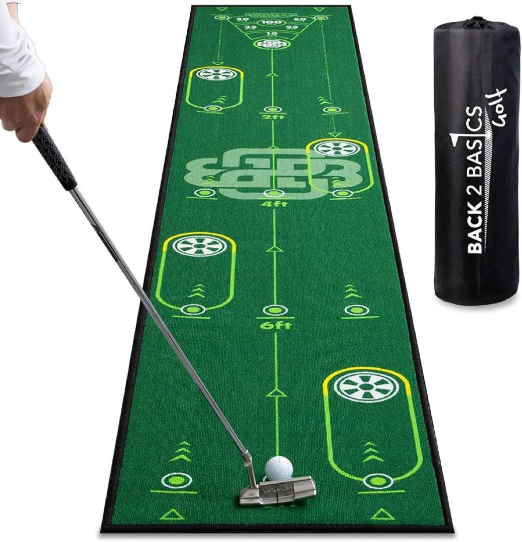 BACK2BASICSGOLF パターマット パター練習マット パター練習器具