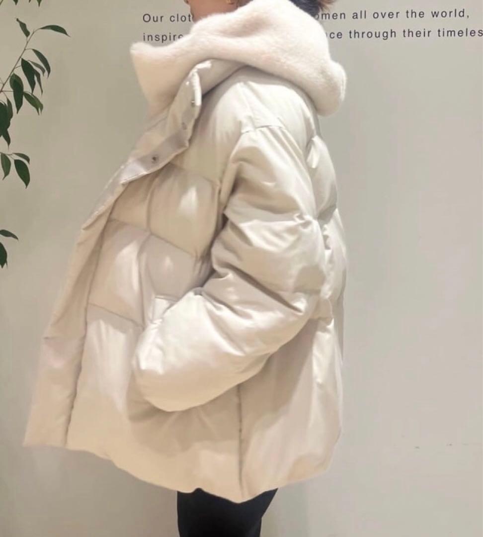 Arpege story ファー付き MINOTECH中綿コート